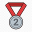 2位アイコン